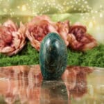 Blauwe apatiet sculptuur nr. 2-2