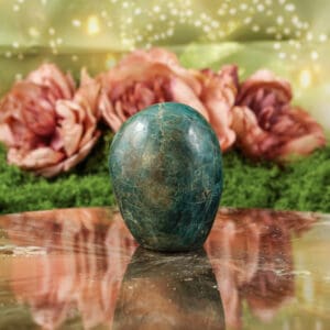 Blauwe apatiet sculptuur nr. 2