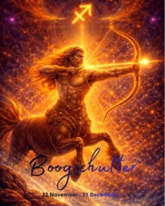 Boogschutter sterrenbeeld (4 x 5 cm)