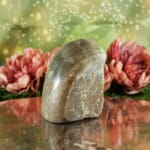 Groene maansteen half gepolijst nr. 1-3