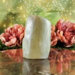 Groene maansteen half gepolijst nr. 2 - Afbeelding 2