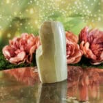 Groene maansteen half gepolijst nr. 2-2