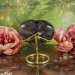 Metalen edelstenen standaard (goud) maat M-5