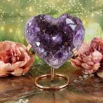 Metalen edelstenen standaard (rosé) maat L-2