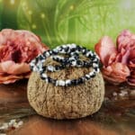 Pinguïn agaat armband 8 mm