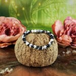 Pinguïn agaat armband 8 mm-2