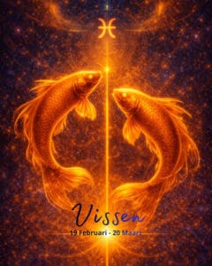 Vissen sterrenbeeld (4 x 5 cm)