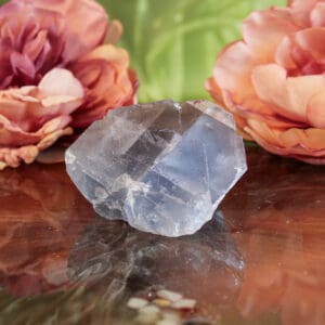 Blauwgrijze fluoriet ruw nr. 3