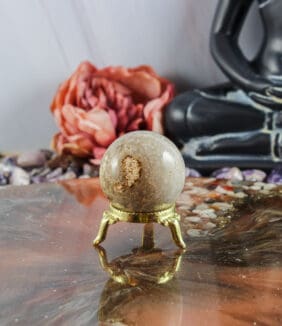 Fossiel koraal bol nr. 25