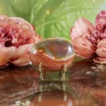 Polychroom jaspis handsteen nr. 2