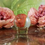 Polychroom jaspis handsteen nr. 3 - Afbeelding 2