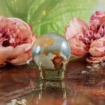 Polychroom jaspis handsteen nr. 3-2