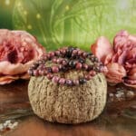 Rhodoniet armband 8 mm