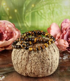 Tijgeroog armband 8 mm