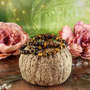 Tijgeroog armband 8 mm