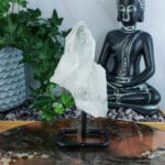 Bergkristal cluster op standaard nr. 2