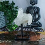 Bergkristal cluster op standaard nr. 4 - Afbeelding 2