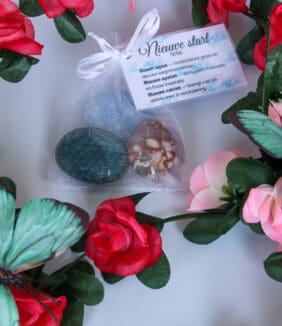 Edelstenen cadeau voor nieuwe start