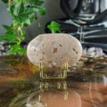 Roze amethist handsteen nr. 1 - Afbeelding 2