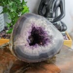 Agaat met amethist geode nr. 1-3