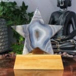 Agaat ster met houder nr. 2