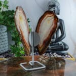 Agaat vlinder op standaard nr. 1-2