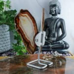 Agaat vlinder op standaard nr. 1-6