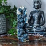 Blauwe bes fluoriet punt nr. 1