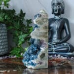 Blauwe bes fluoriet punt nr. 1-2