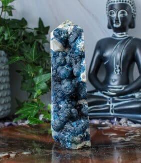 Blauwe bes fluoriet punt nr. 1