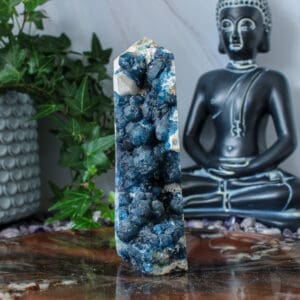 Blauwe bes fluoriet punt nr. 1