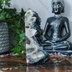 Blauwe bes fluoriet punt nr. 1-4