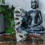 Blauwe bes fluoriet punt nr. 2-4