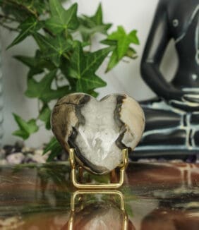 Vulkaan agaat hart nr. 2