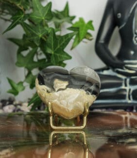 Vulkaan agaat hart nr. 3