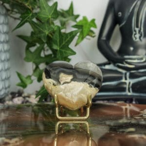 Vulkaan agaat hart nr. 3