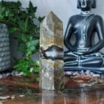 Vulkaan agaat punt nr. 1-4