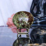 Chrysopraas handsteen nr. 5