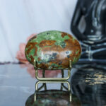 Chrysopraas handsteen nr. 8-2