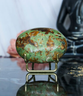 Chrysopraas handsteen nr. 8